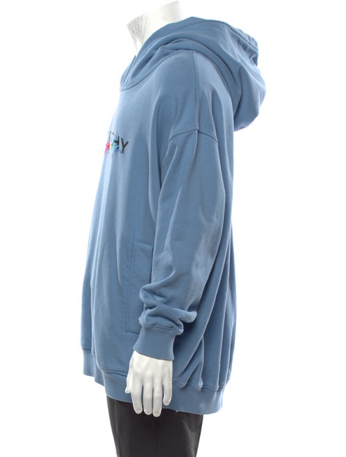 Givenchy Graphic Print V-Neck Hoodie