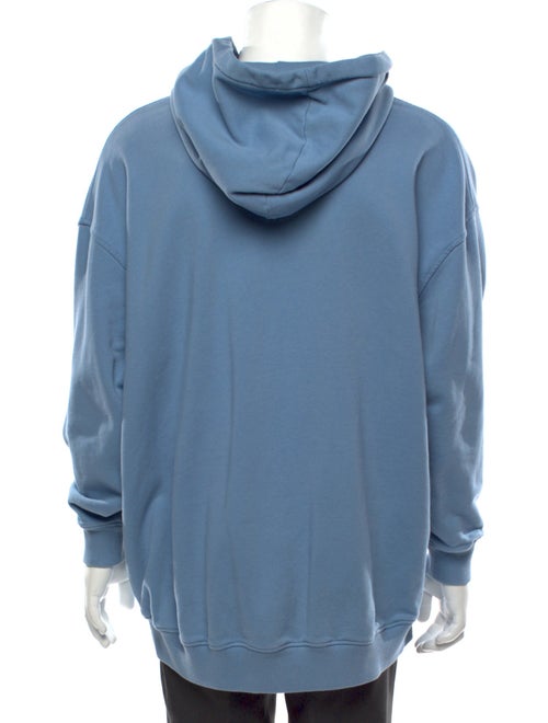 Givenchy Graphic Print V-Neck Hoodie