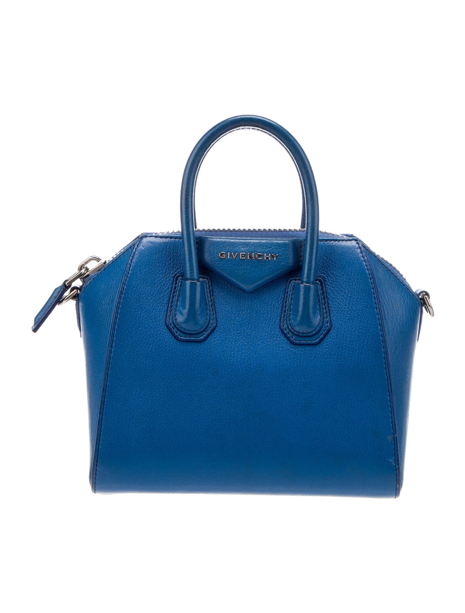 Givenchy Leather Handle Bag Blue Handle Bags, Handbags GIV188334