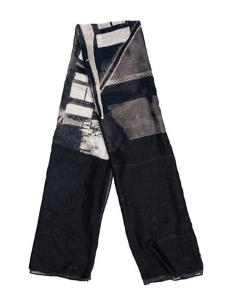 Givenchy Cashmere Graphic Print Scarf