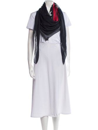 Givenchy Cashmere Graphic Print Scarf