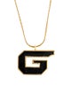Givenchy Vintage "G" Pendant Necklace