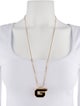 Givenchy Vintage "G" Pendant Necklace