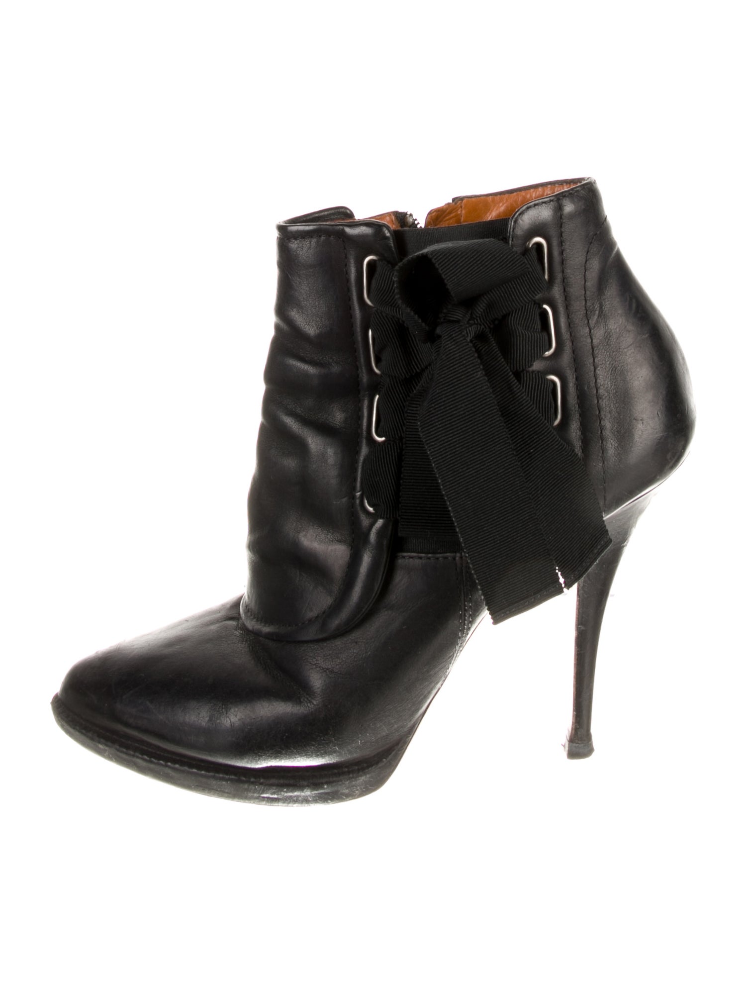 Givenchy Leather Printed Boots