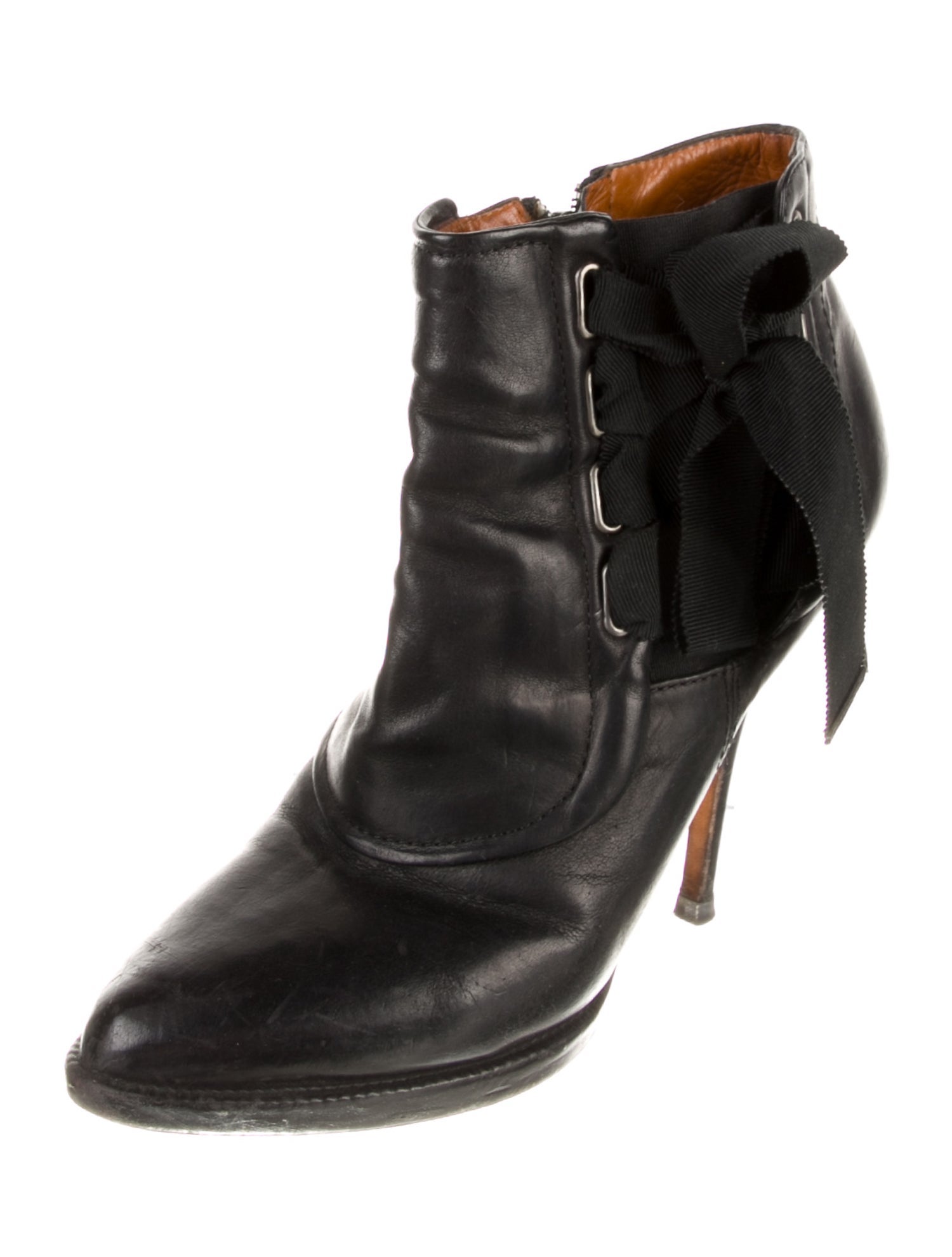 Givenchy Leather Printed Boots