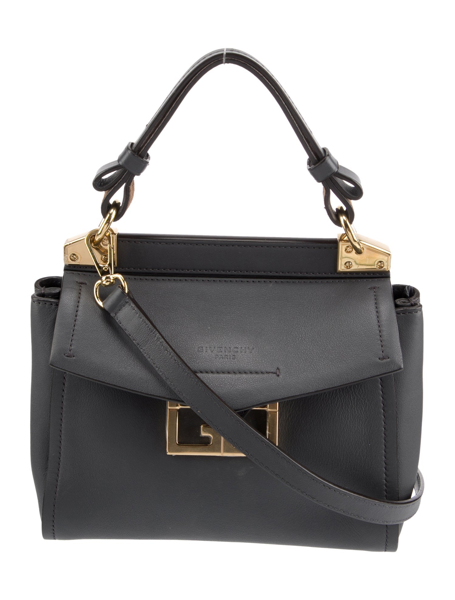Givenchy Leather Crossbody Bag Grey Crossbody Bags, Handbags