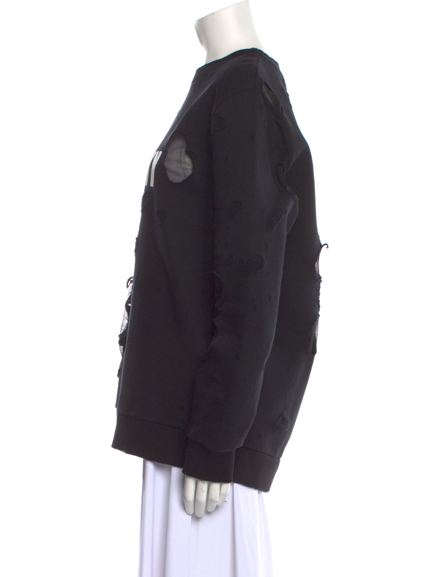 Givenchy Graphic Print Crew Neck Sweatshirt