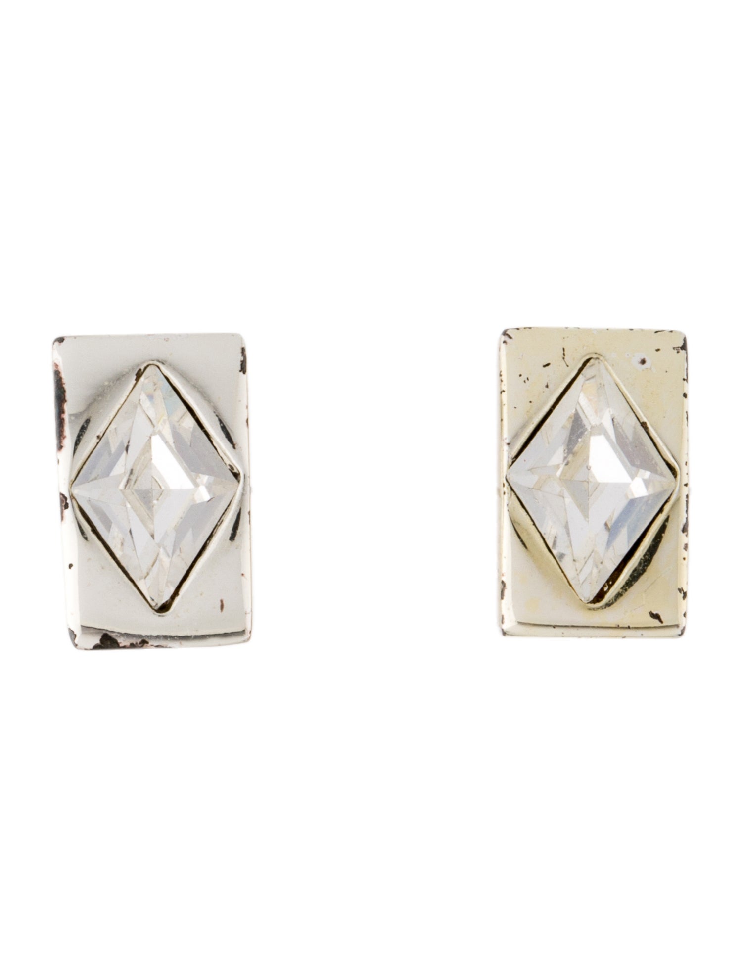 Givenchy Crystal Clip-On Earrings