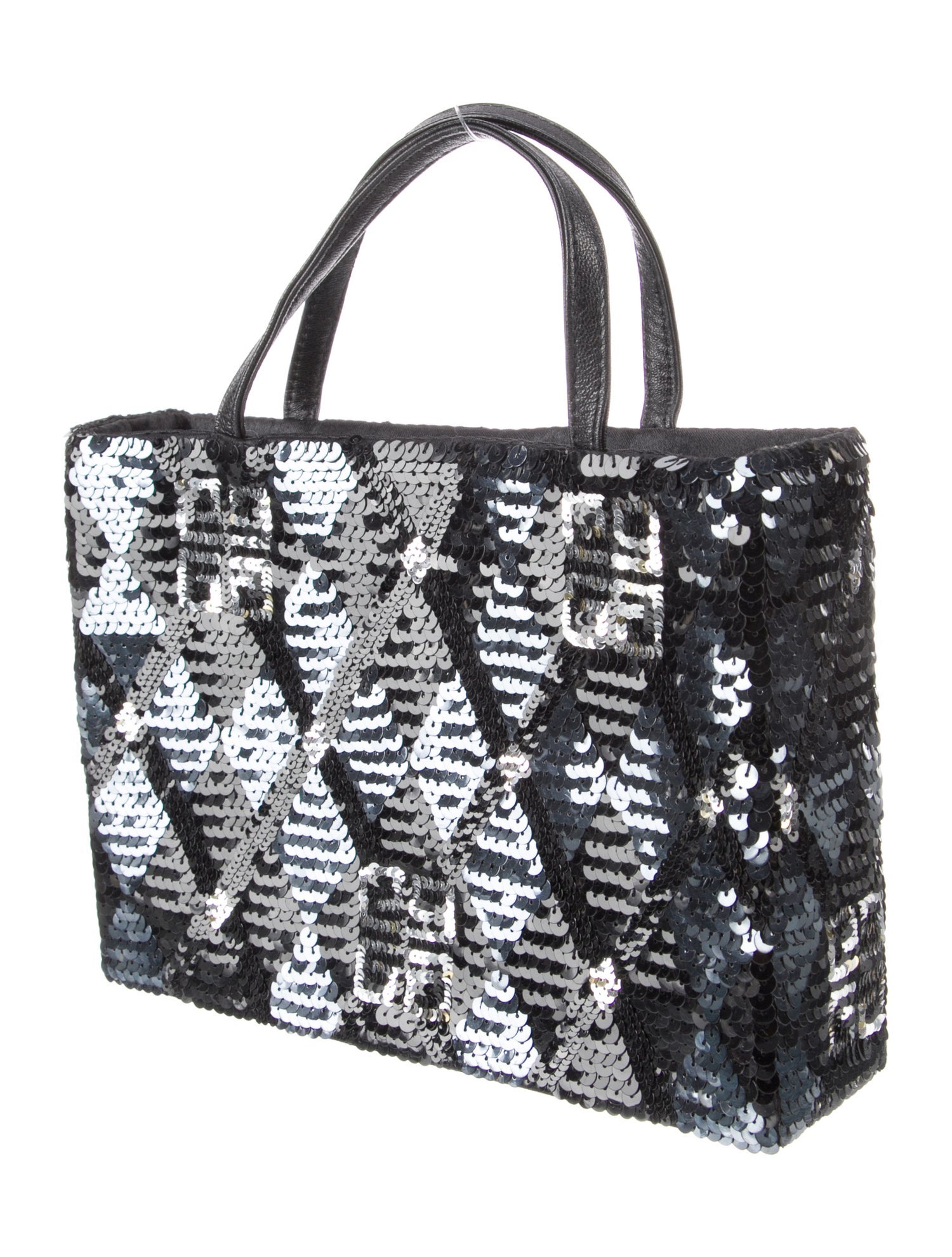 Givenchy Sequin Patterned Handle Bag - Blue Handle Bags, Handbags