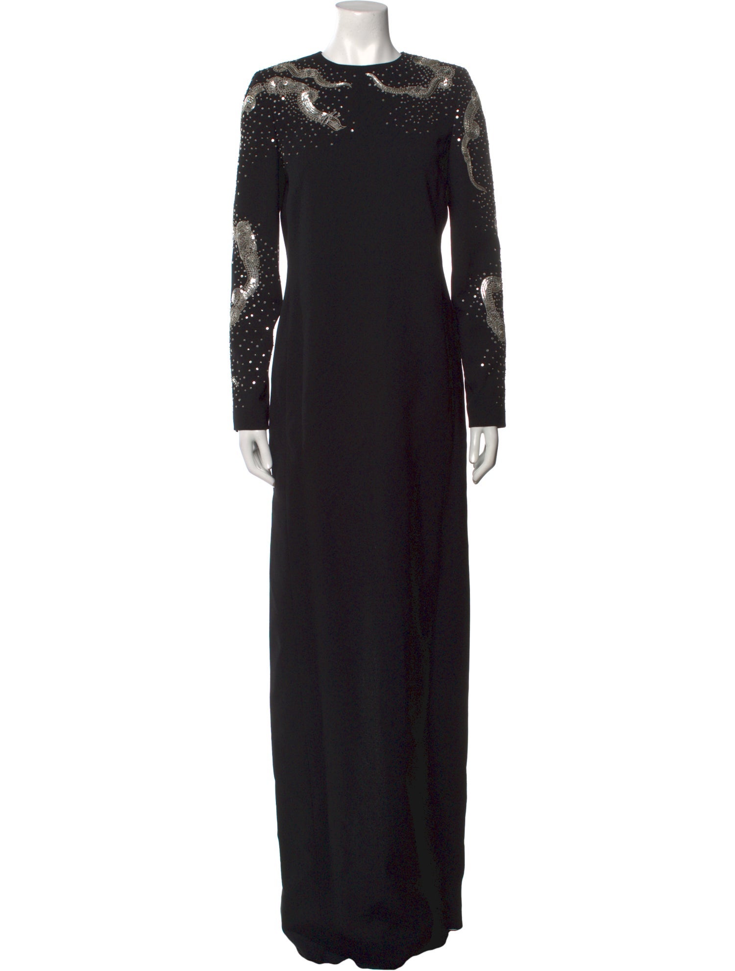 Givenchy Crew Neck Long Dress w/ Tags