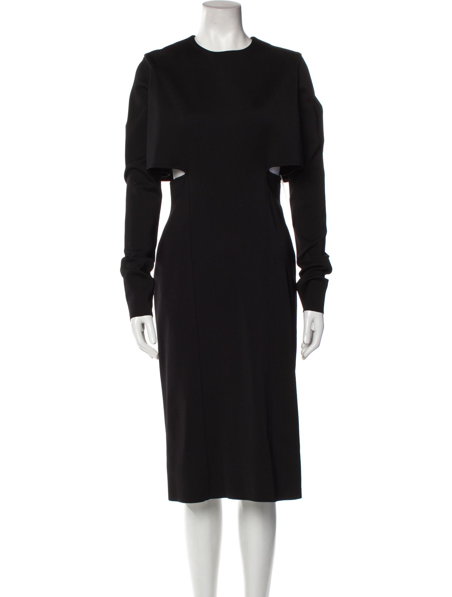 Givenchy Crew Neck Midi Length Dress