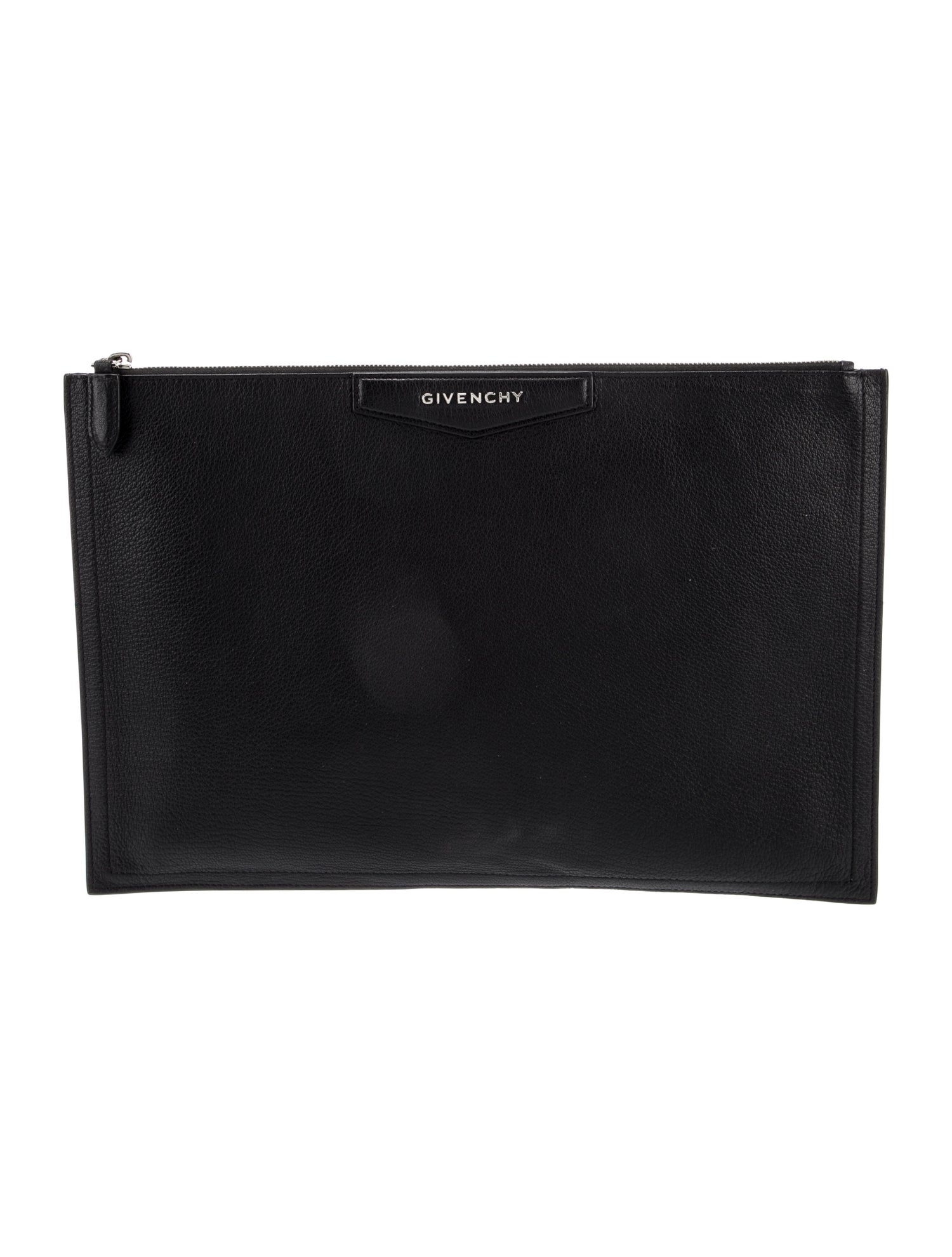 Givenchy Leather Logo Clutch