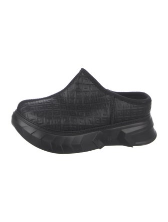 Givenchy Leather Printed Slippers