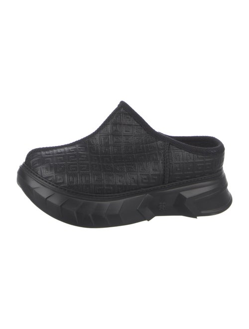 Givenchy Leather Printed Slippers