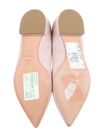 Giorgio Armani Suede Ballet Flats
