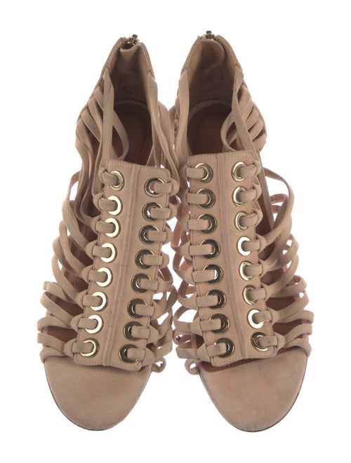 Givenchy Suede Gladiator Sandals
