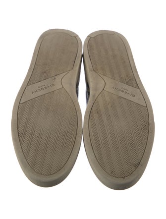 Givenchy Leather Floral Print Sneakers