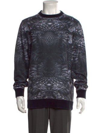 Givenchy Graphic Print Crew Neck Sweatshirt