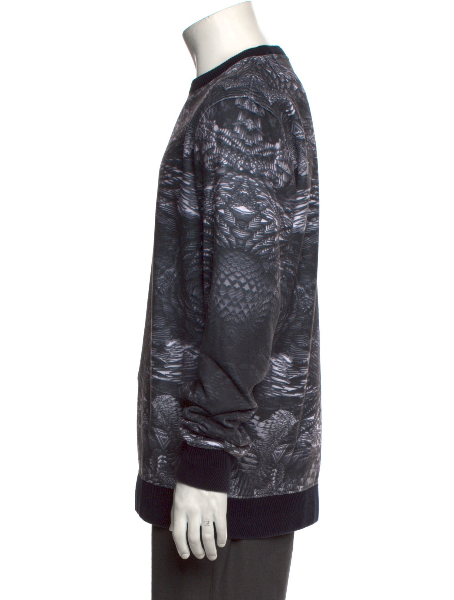 Givenchy Graphic Print Crew Neck Sweatshirt