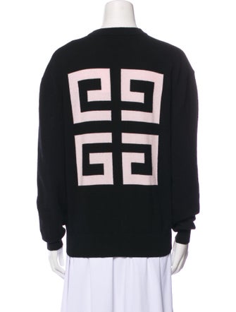 Givenchy Cashmere Graphic Print Sweater