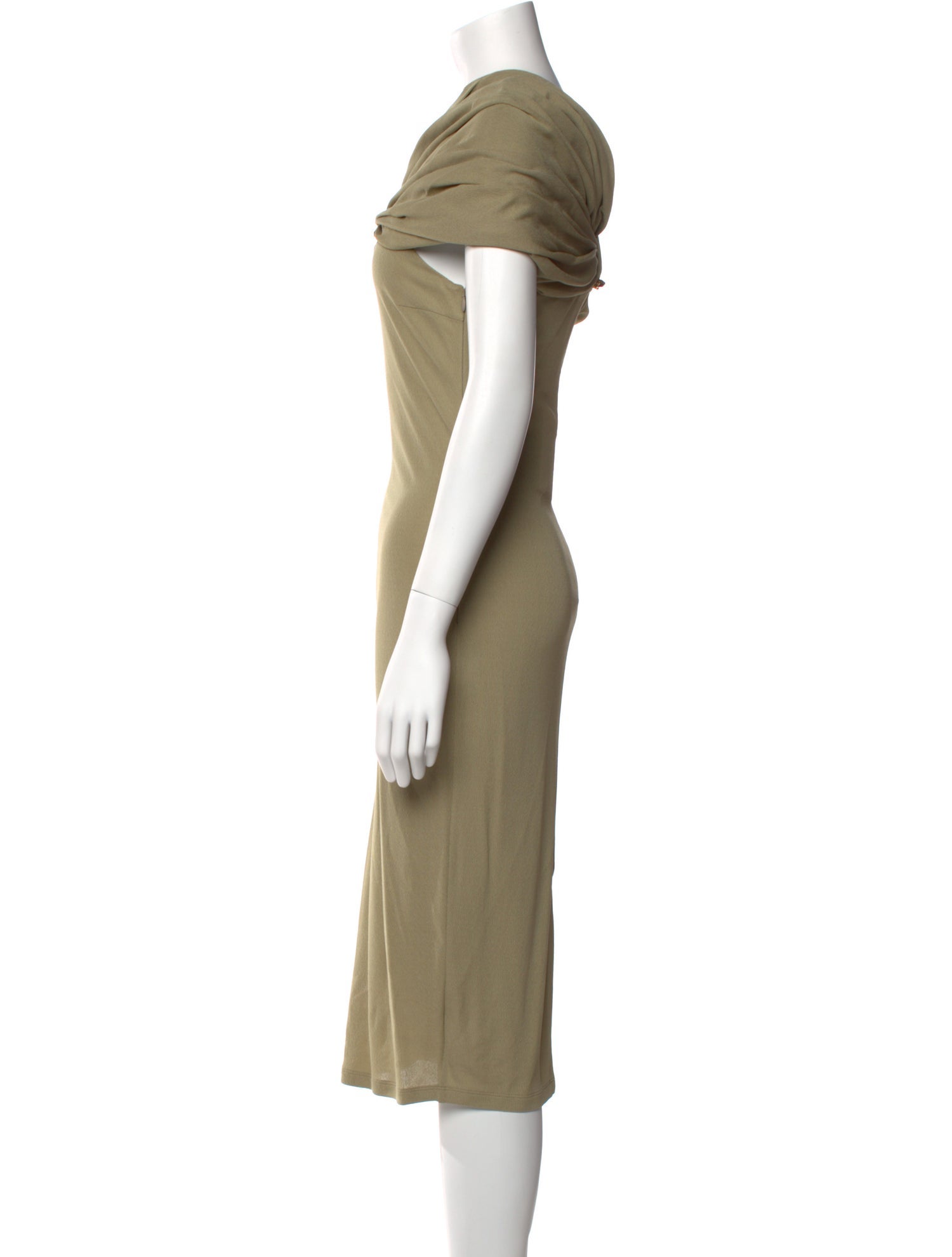 Givenchy Cowl Neck Midi Length Dress w/ Tags