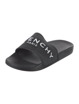 Givenchy Rubber Graphic Print Slides