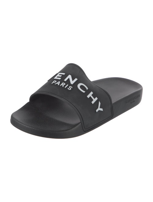 Givenchy Rubber Graphic Print Slides