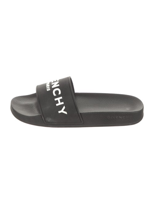 Givenchy Signature Logo Rubber Slides