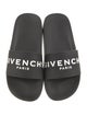 Givenchy Signature Logo Rubber Slides