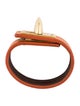 Givenchy Leather Shark Tooth Lock Bracelet