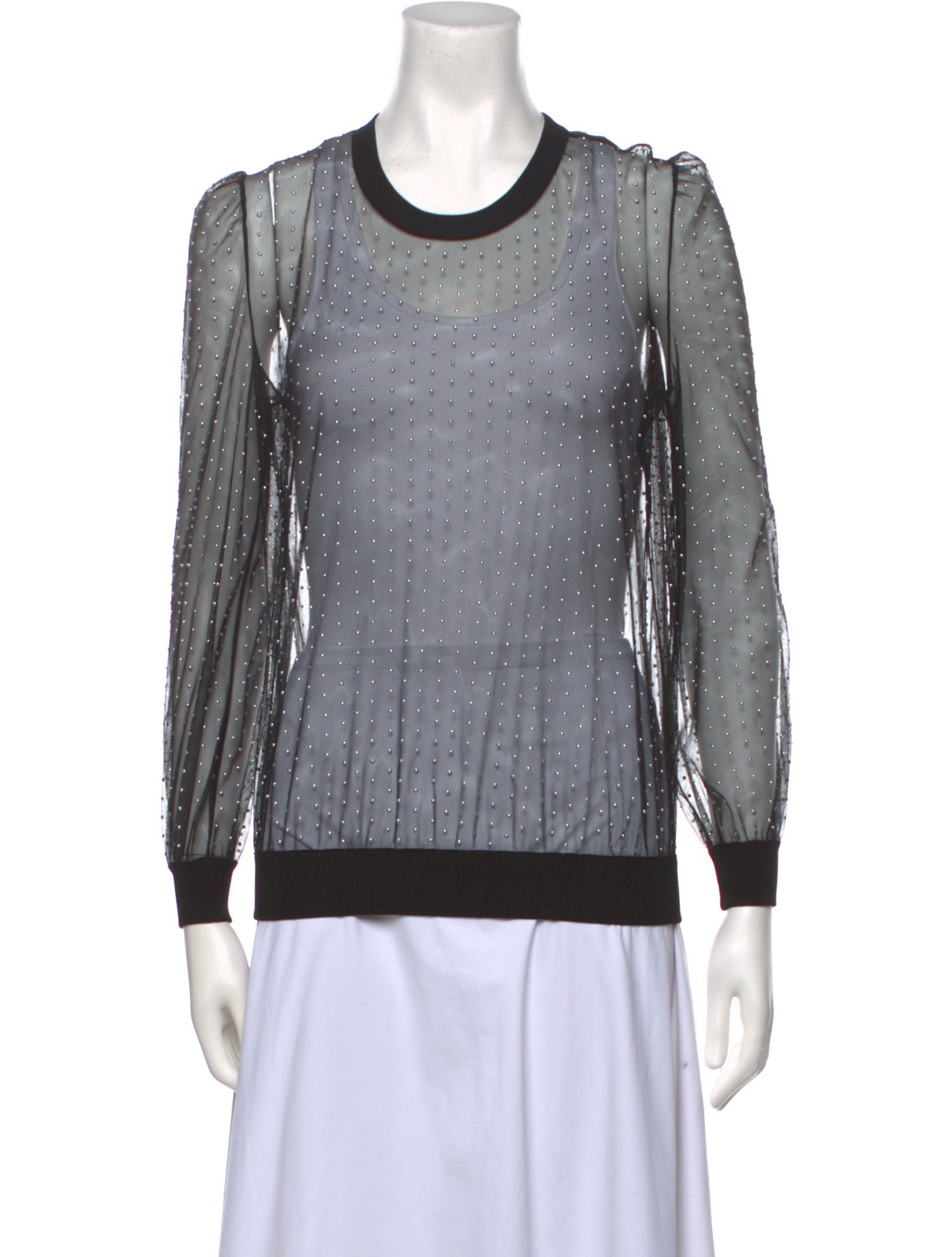 Givenchy Crew Neck Long Sleeve Sweatshirt