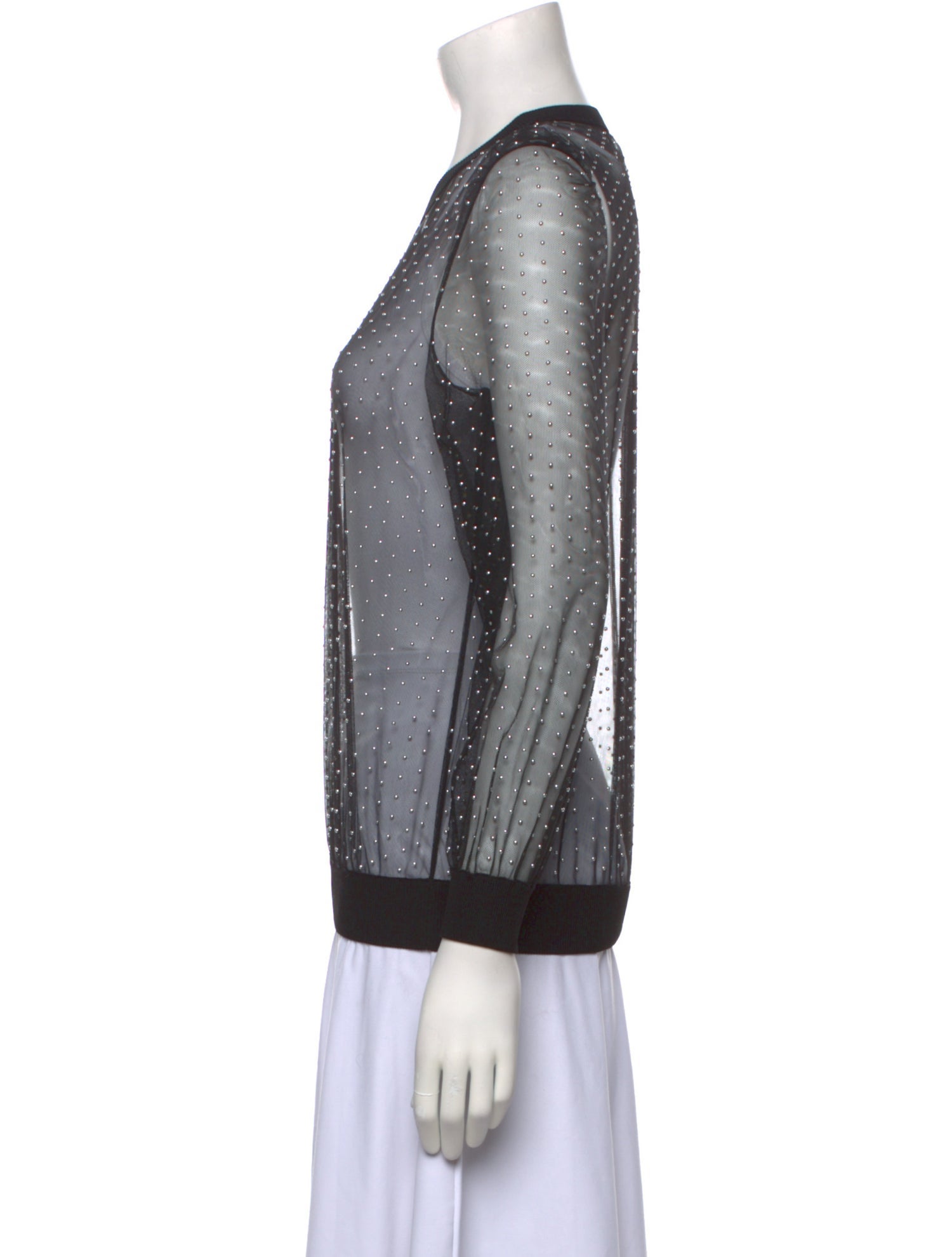 Givenchy Crew Neck Long Sleeve Sweatshirt