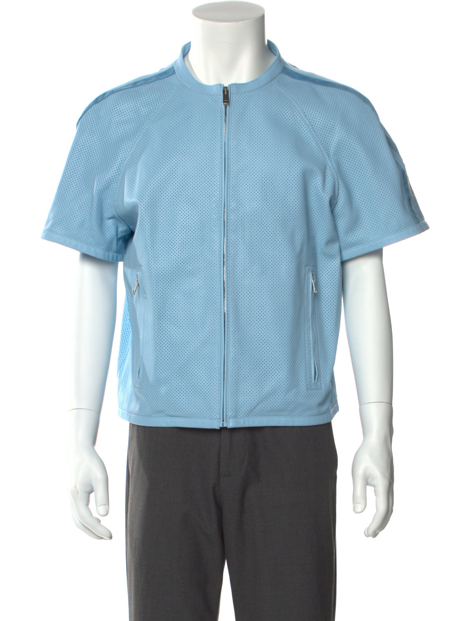 Givenchy Lambskin Striped Jersey