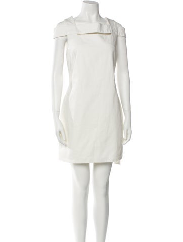 Givenchy Dresses Square Neckline Mini Dress Us10, Fr42 | L