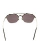 Givenchy Aviator Tinted Sunglasses