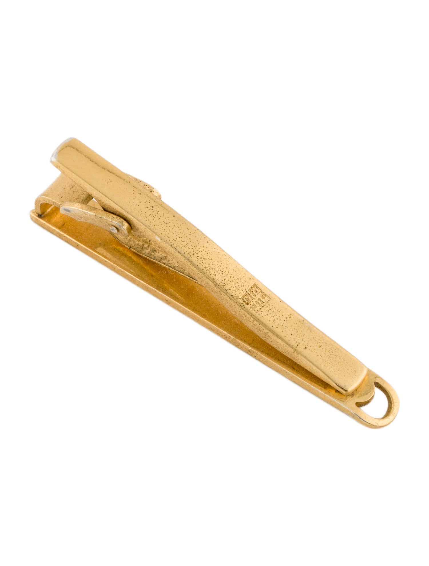 Givenchy Vintage Two-Tone Tie Clip
