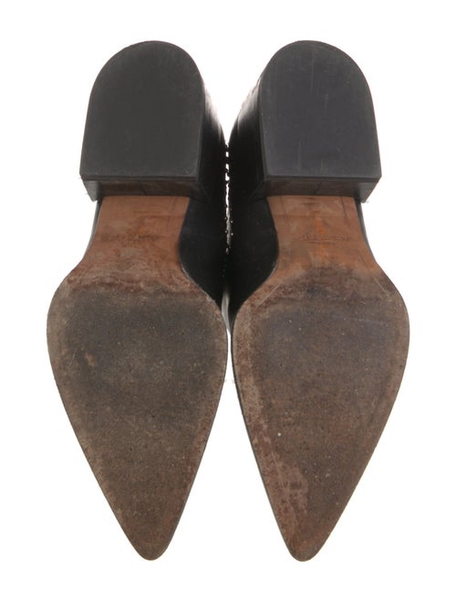 Givenchy Leather Studded Accents Chelsea Boots