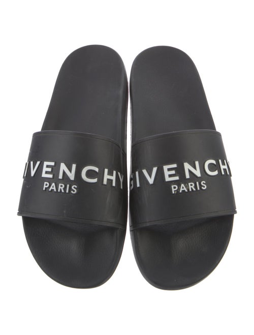 Givenchy Rubber Graphic Print Slides