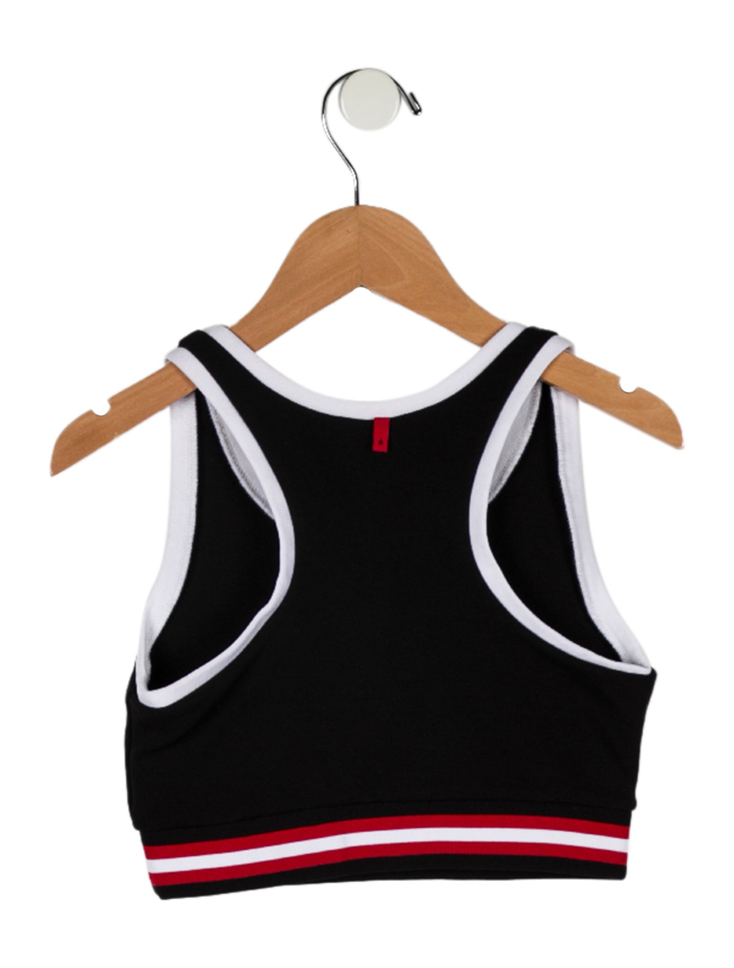 Givenchy Graphic Print Scoop Neck Crop Top