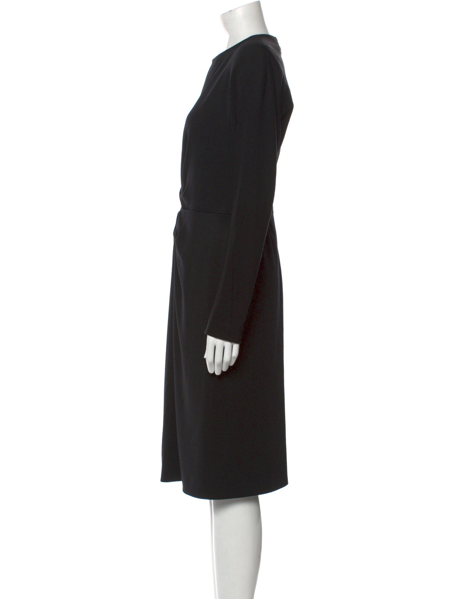Givenchy Crew Neck Midi Length Dress