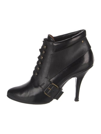 Givenchy Leather Lace-Up Boots