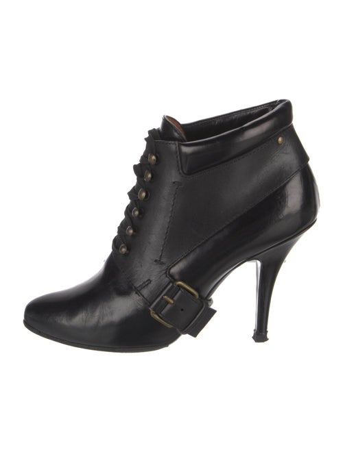 Givenchy Leather Lace-Up Boots