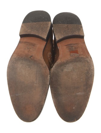 Givenchy Suede Studded Accents Lace-Up Boots