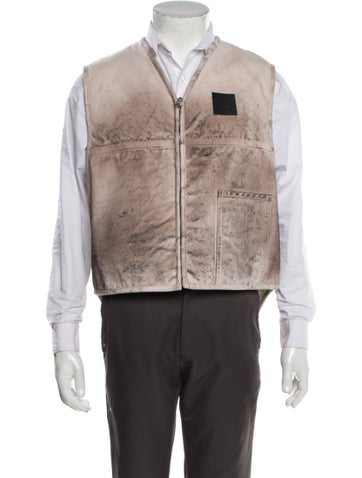 Givenchy Outerwear Animal Print Vest XL