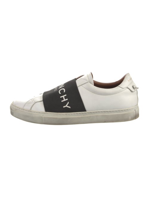 Givenchy Leather Graphic Print Sneakers