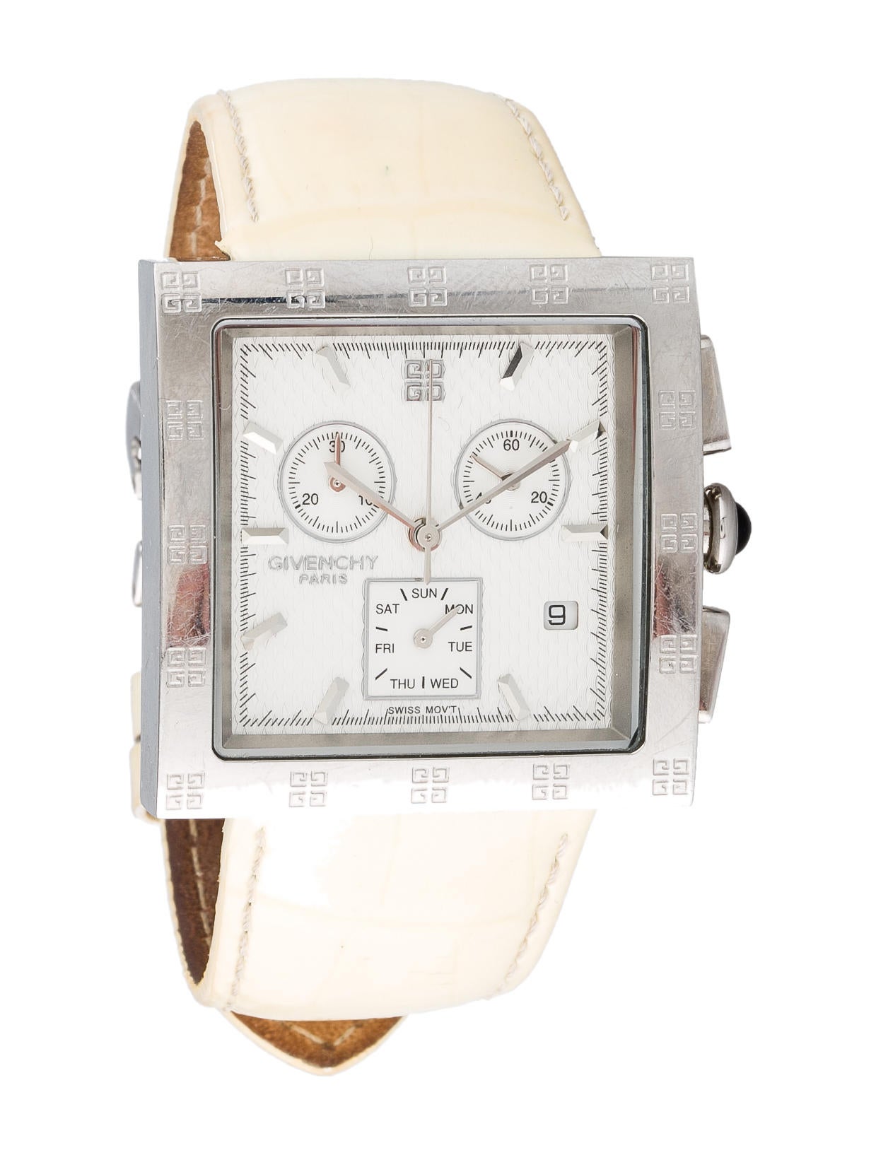 TATE-BELI⭐︎ Givenchy Attitude Line Watch - Neutrals - GIV21949 | The