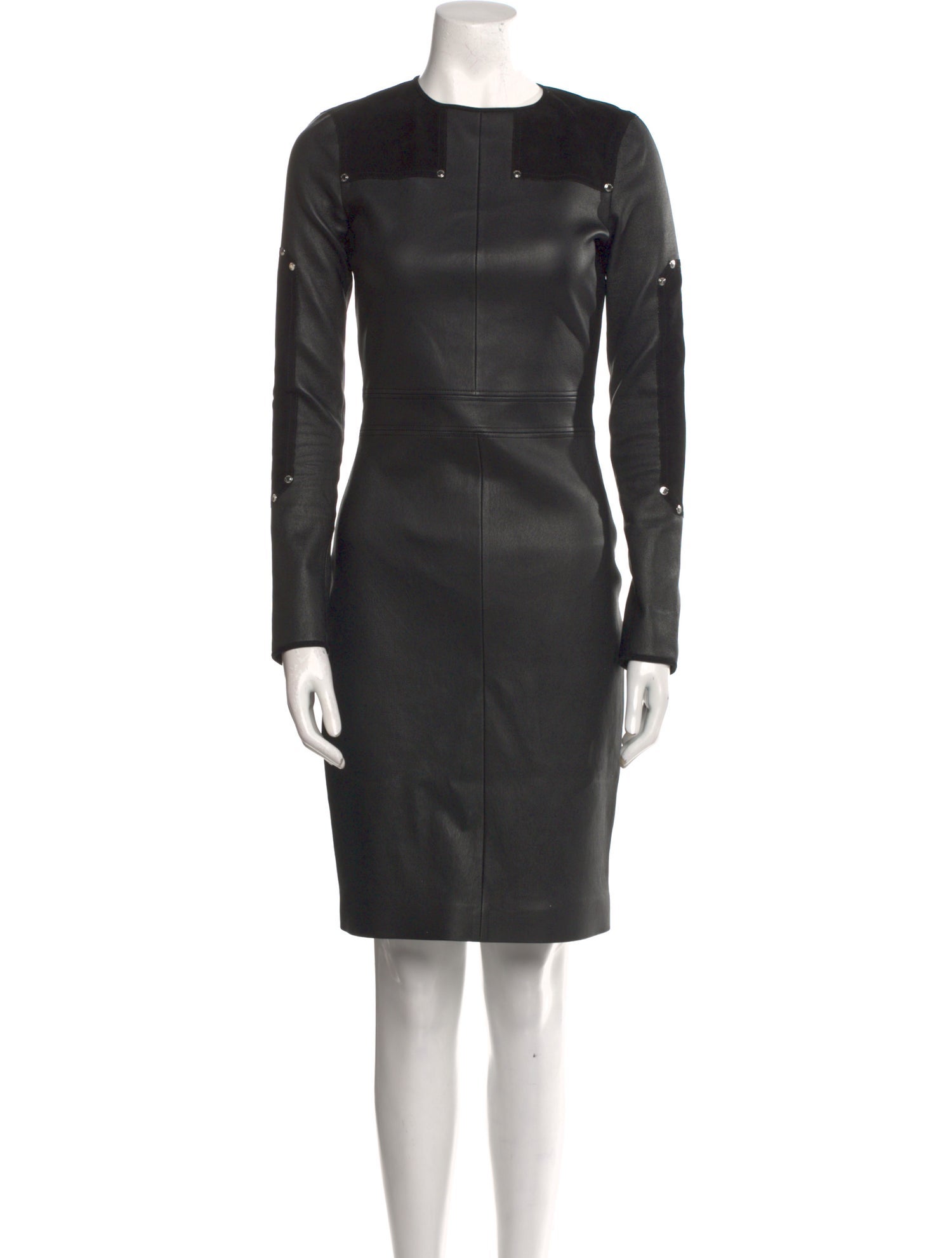 Givenchy Lambskin Knee-Length Dress