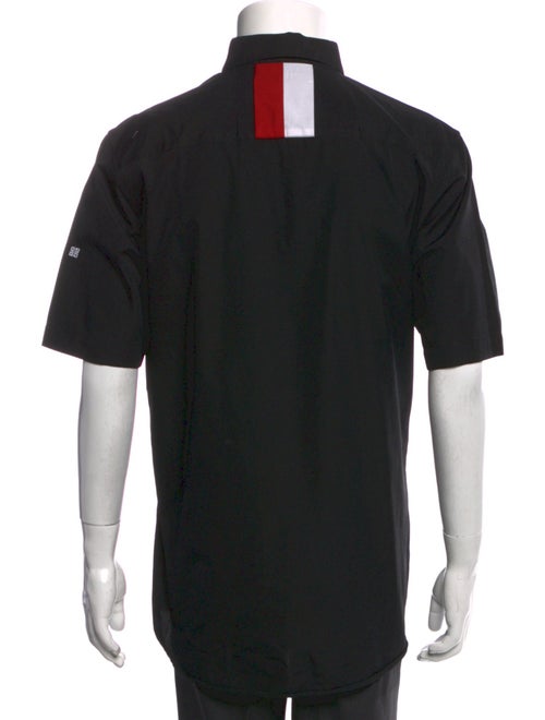 Givenchy Colorblock Pattern Short Sleeve Shirt