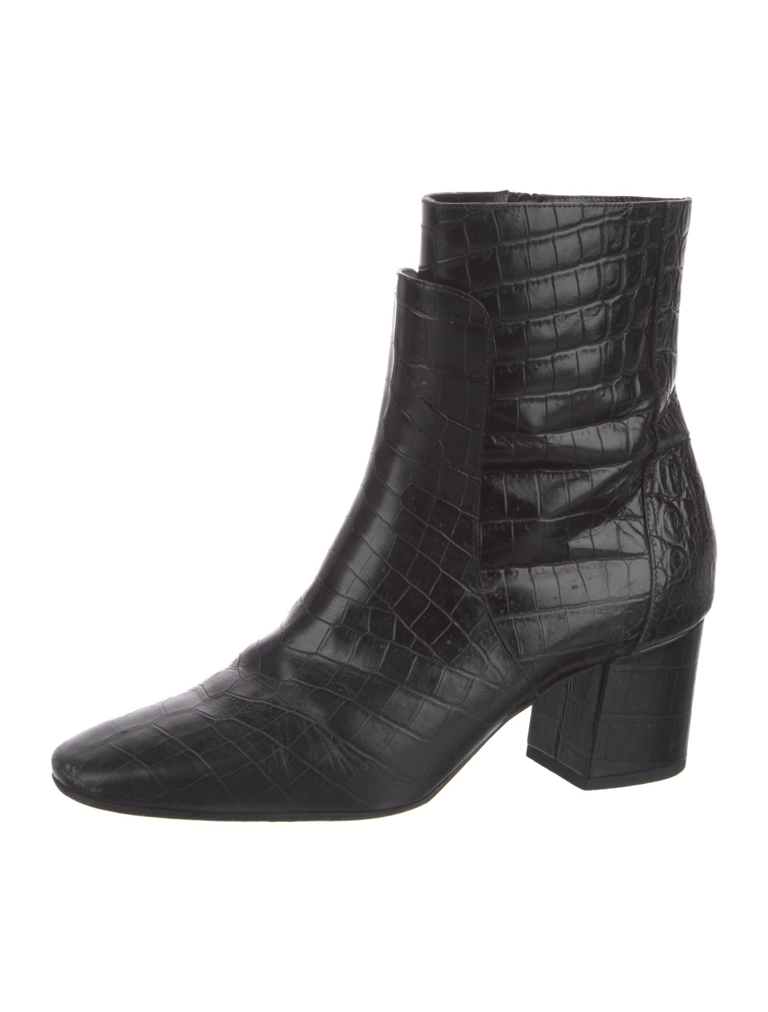 Givenchy Leather Leather Trim Embellishment Boots