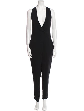 Givenchy Plunge Neckline Jumpsuit